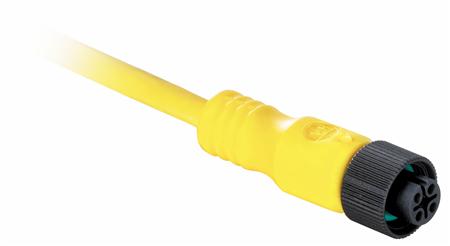 Ronde connector, veldzijdig confectioneerbaar (industrieconnector)
